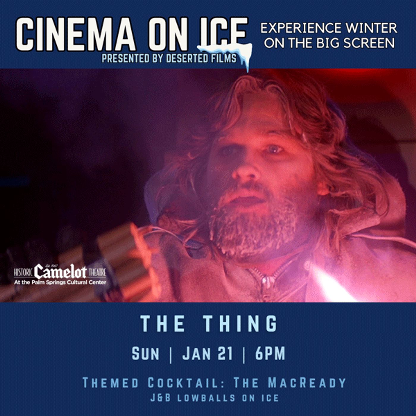 Previews: CINEMA ON ICE at Palm Springs Cultural Center  Image