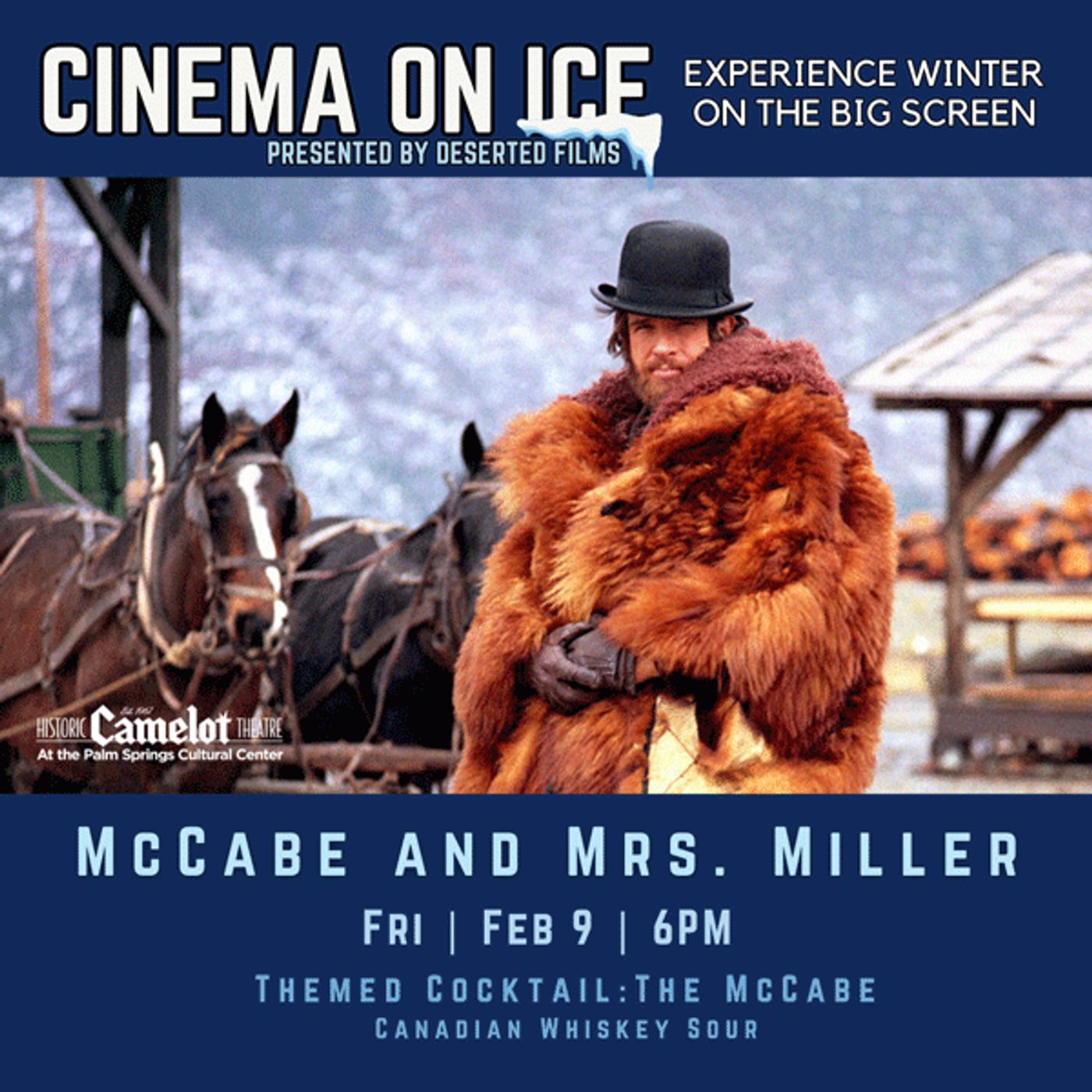 Previews: CINEMA ON ICE at Palm Springs Cultural Center  Image