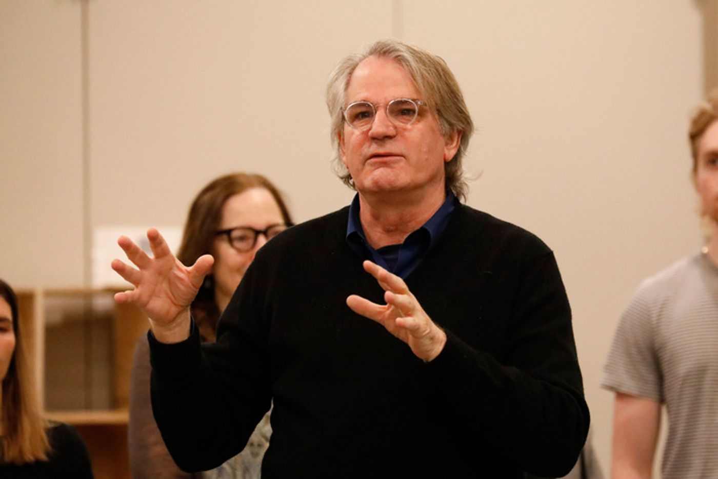 Photos: See John Behlmann, Saffron Burrows & More in Rehearsals for CORRUPTION at Lincoln Center Theater  Image