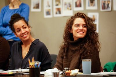 Robyn Kerr and Sepideh Moafi Photo