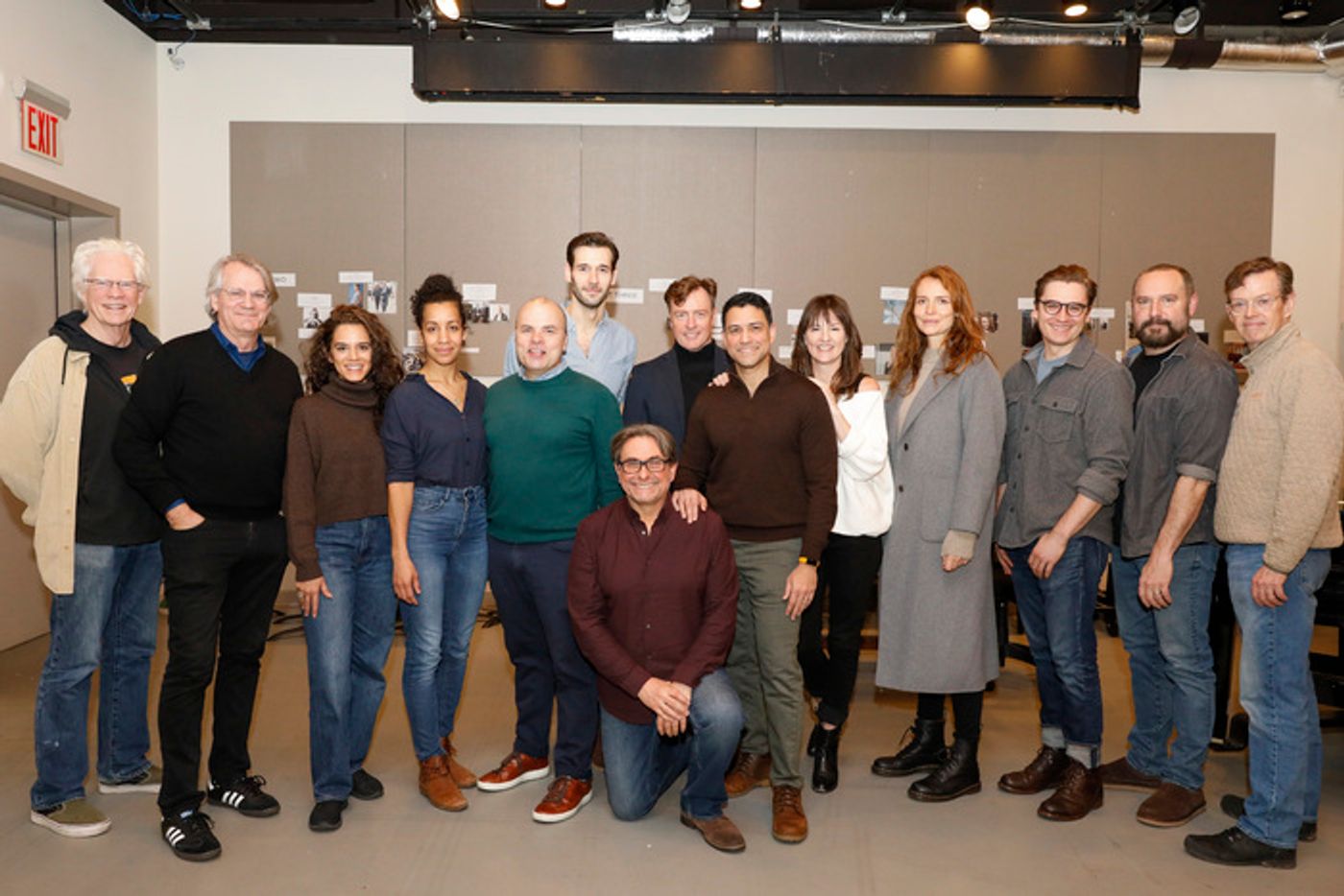 Photos: See John Behlmann, Saffron Burrows & More in Rehearsals for CORRUPTION at Lincoln Center Theater  Image