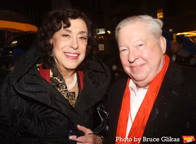 MTC Artistic Director Lynne Meadow and  Roy Cockrum Photo