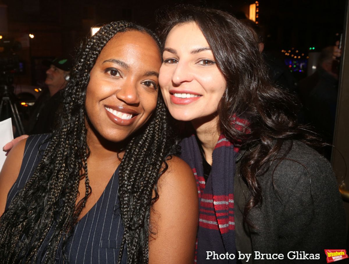 Whiteny White and Martyna Majok at 