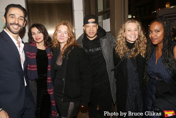 Amir Arison, Martyna Majok, Krista Williams, Glenn Davis, Bess Wohl and Whitney White Photo