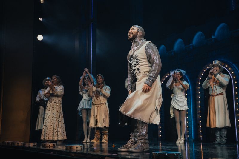 Photos: Alex Brightman Takes First Bows in SPAMALOT on Broadway — photo 9 of 9