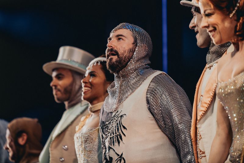 Photos: Alex Brightman Takes First Bows in SPAMALOT on Broadway — photo 7 of 9