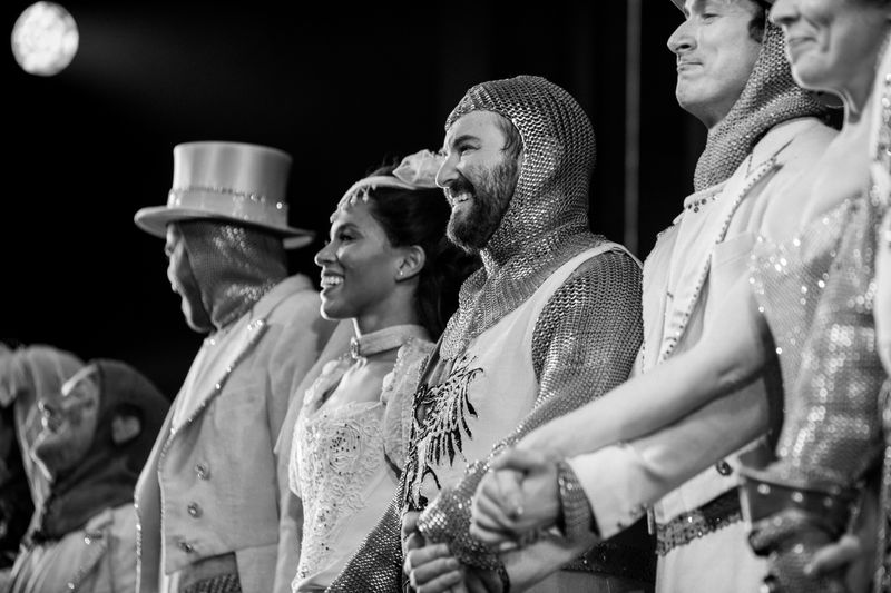 Photos: Alex Brightman Takes First Bows in SPAMALOT on Broadway — photo 6 of 9
