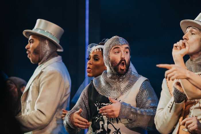 Photos: Alex Brightman Takes First Bows in SPAMALOT on Broadway — photo 3 of 9