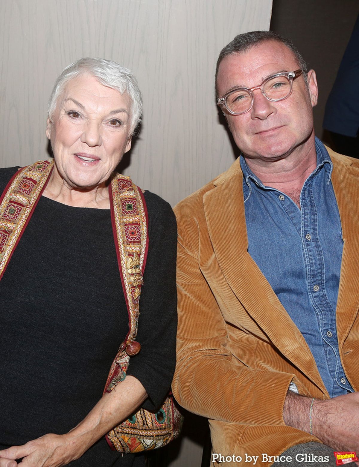 Tyne Daly and Liev Schreiber at 