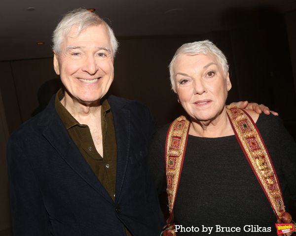 Playwright John Patrick Shanley and Tyne Daly Photo