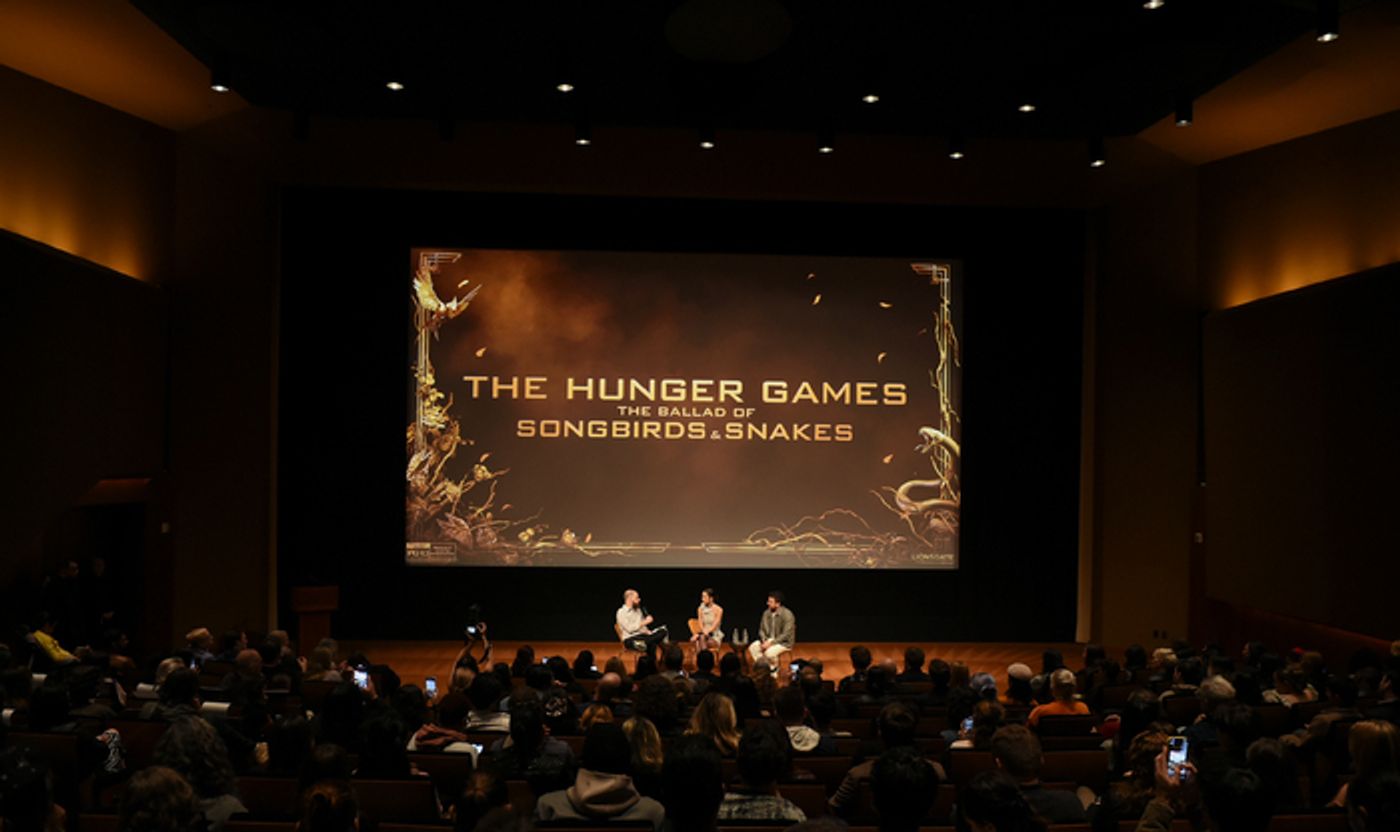 Photos: Inside Olivia Rodrigo's HUNGER GAMES Screening With AMPAS & SCL  Image