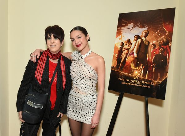 Diane Warren and Olivia Rodrigo Photo
