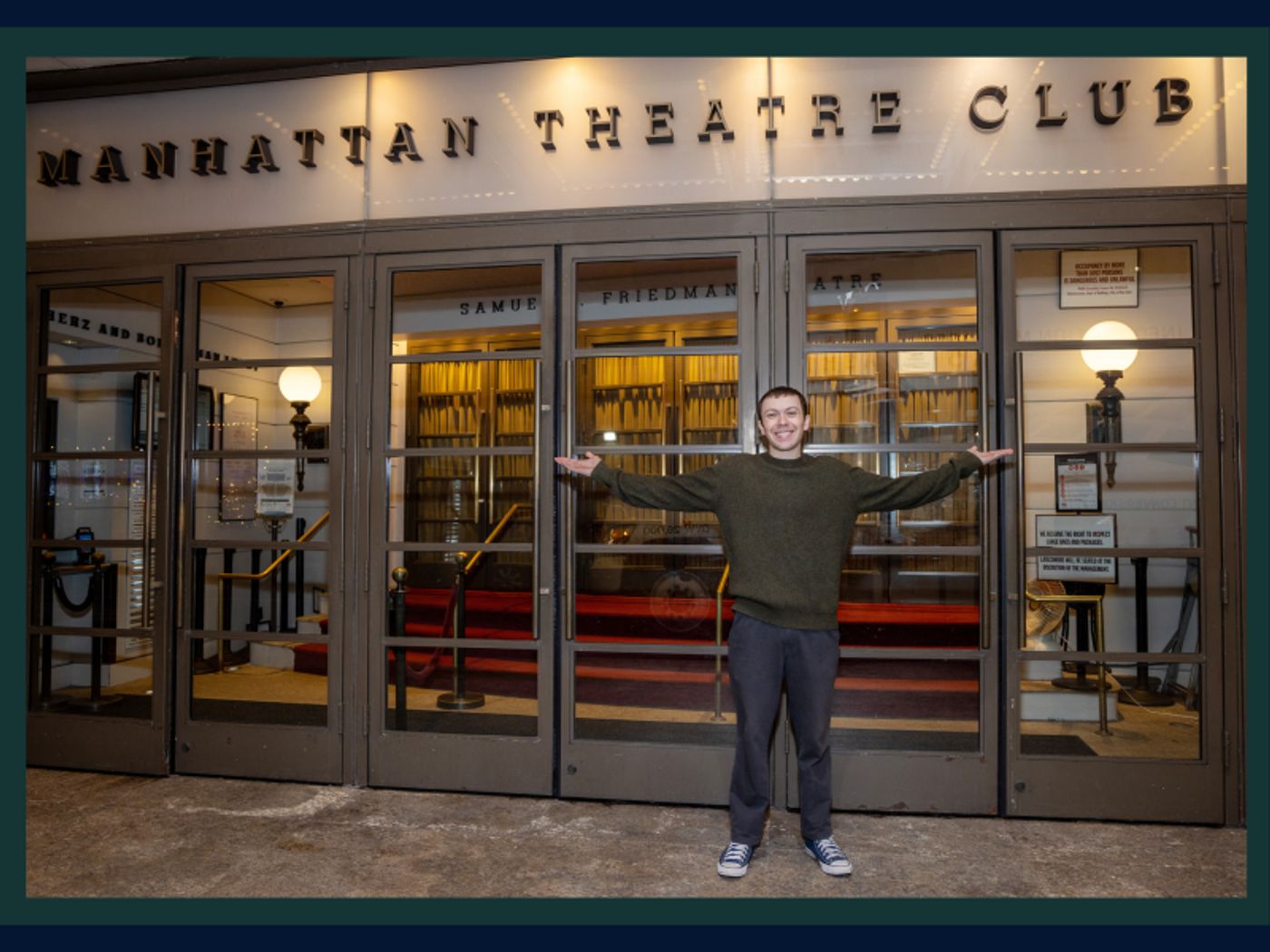 Words From The Wings: Ethan Haberfield of PRAYER FOR THE FRENCH REPUBLIC Shares Favorite Backstage Moments, and More!  Image