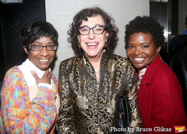 Adriane Lenox, MTC Artistic Director Lynne Meadow and La Chanze Photo