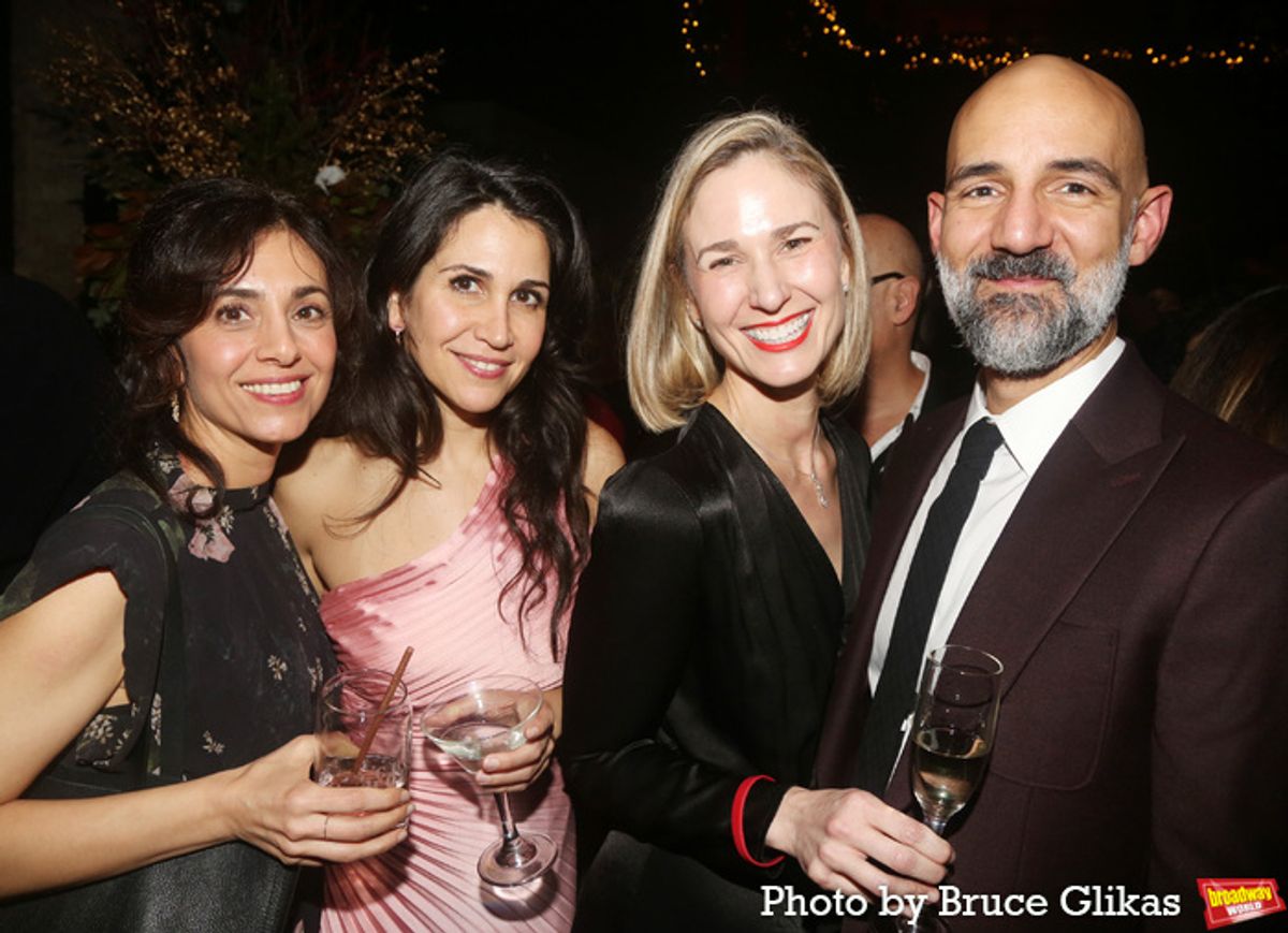 Marjan Neshat, Francis Benhamou, Dana Nacer and  Nael Nacer at 