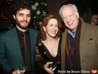 Aria Shahghasemi, Betsy Aidem and Reed Birney Photo