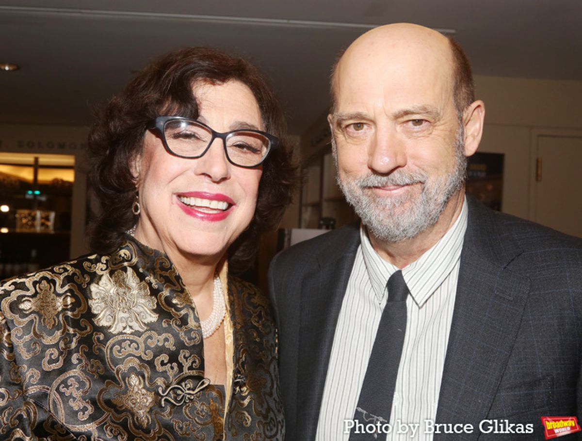 MTC Artistic Director Lynne Meadow and Anthony Edwards at 