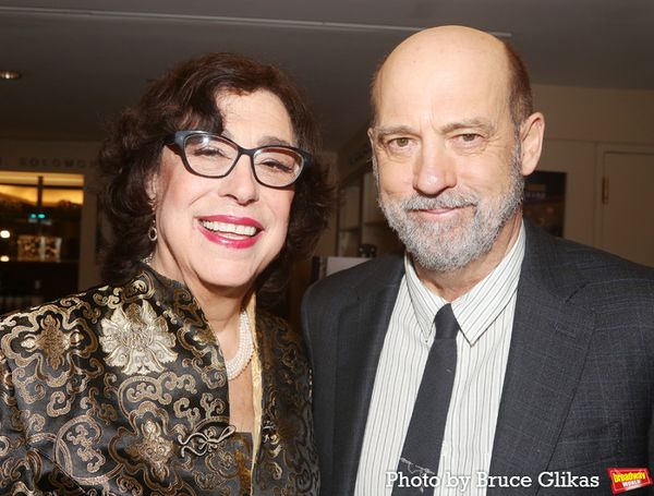 MTC Artistic Director Lynne Meadow and Anthony Edwards Photo