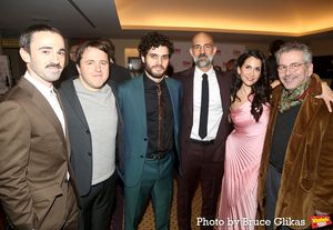 Ari Brand, Playwright Joshua Harmon, Aria Shahghasemi,  Nael Nacer, Francis Benhamou  Photo