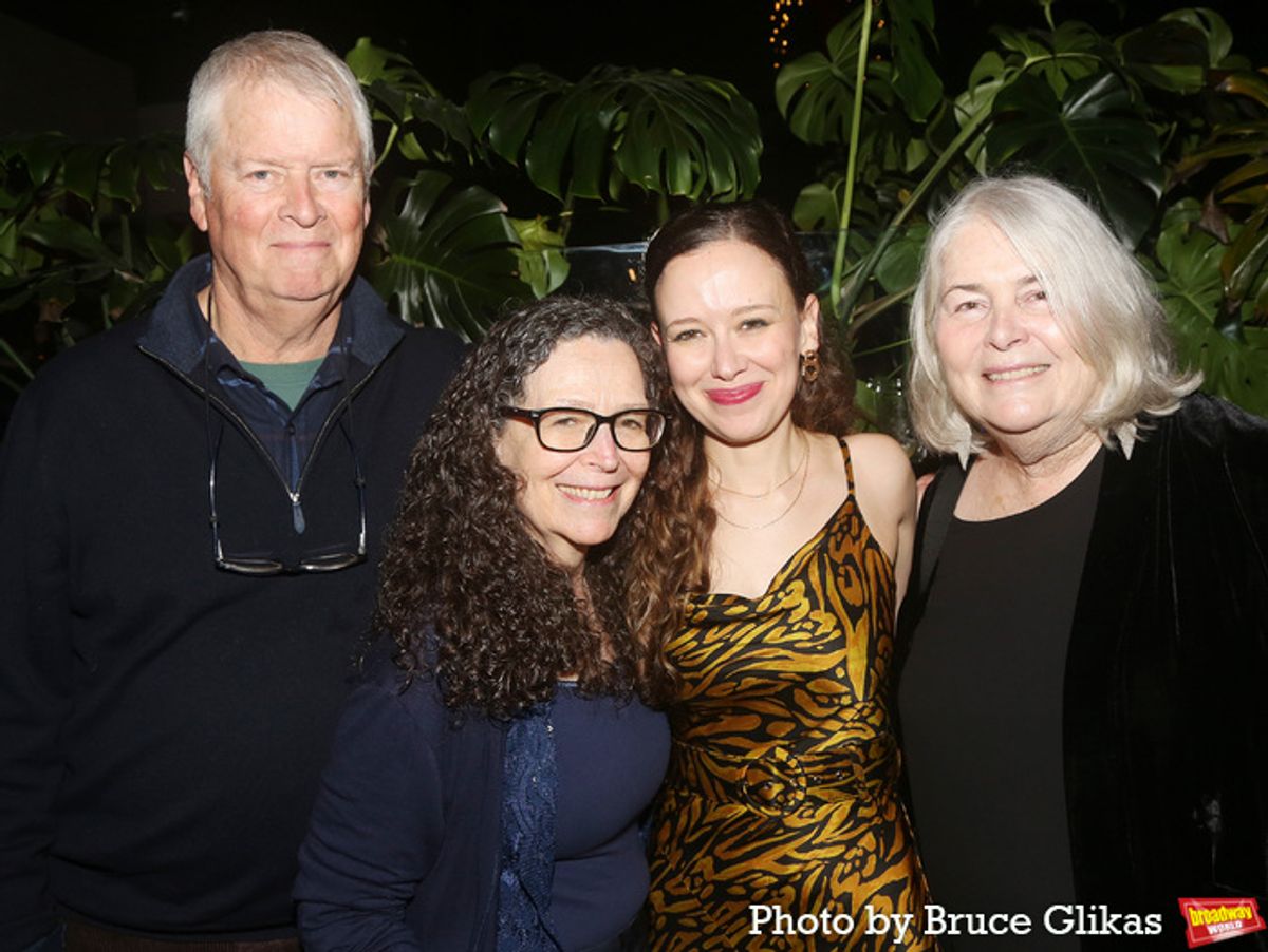 Charles Cecil, Peggy Fulton, Molly Ranson and Kathy Sutcliffe at 