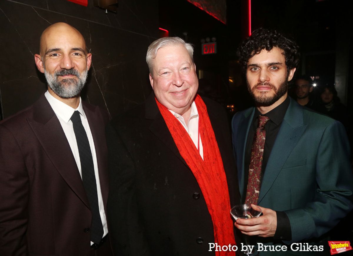 Nael Nacer, Roy Cockrum and Aria Shahghasemi at 