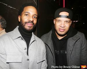 Andre Holland and Glenn Davis  Photo