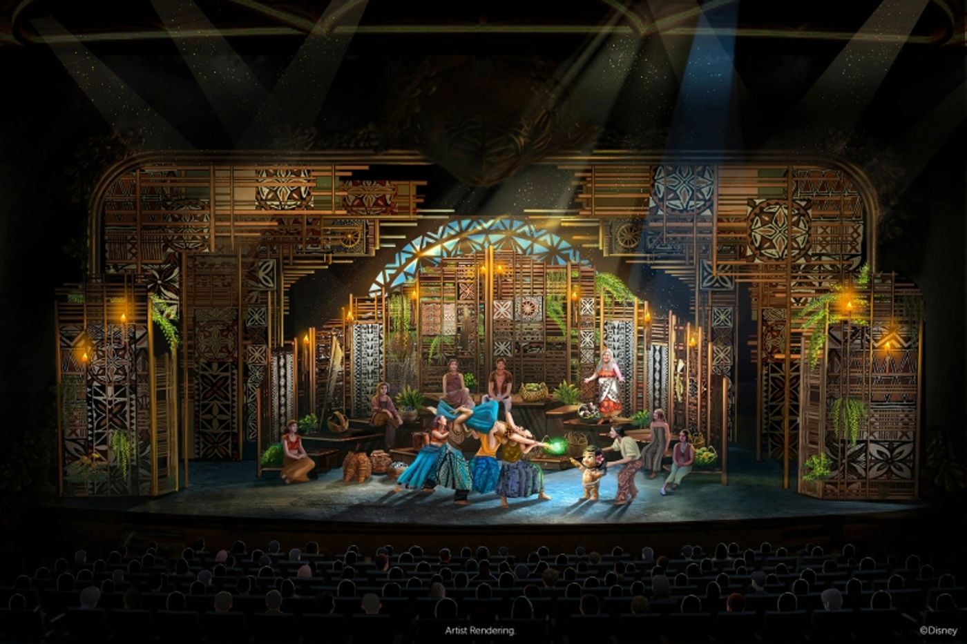 MOANA Stage Show Coming to Disney Cruise Line; Will Feature Puppets From THE LION KING Designer & Cut Song  Image