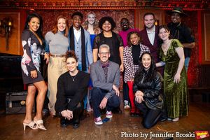 J. Elaine Marcos, Kate Rockwell, Lesli Margherita, Braxton Offor, Mackenzie Crawford, Jeffery Walker III, Ben Cameron, Kyle Taylor Parker, Amaya Hardin, Courtney Reed, Colin O'Connor, Sara Elder, Michael James Scott @ BroadwayWorld J. Elaine Marcos, Kate Rockwell, Lesli Margherita, Braxton Offor, Mackenzie Crawford, Photo