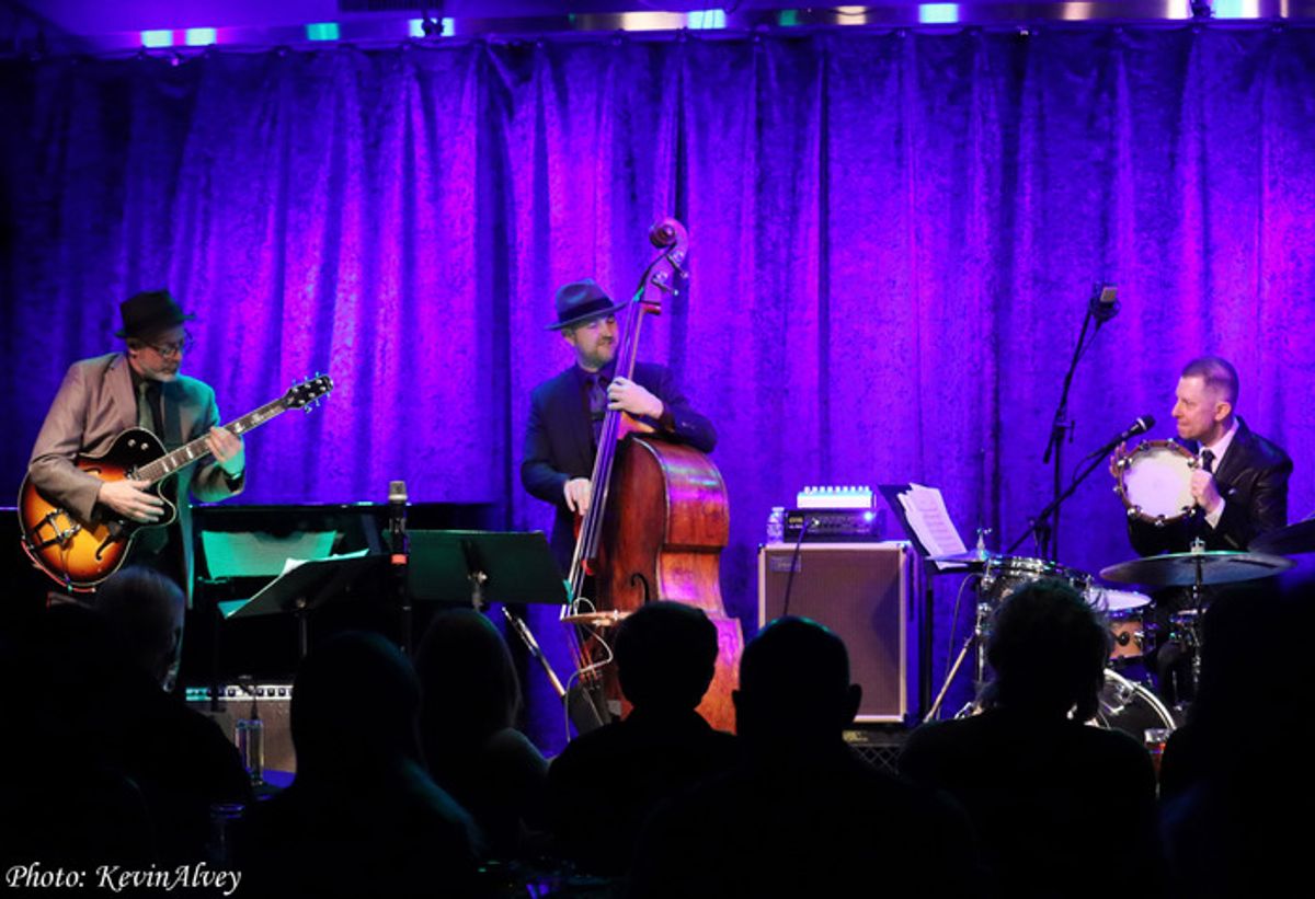 The Daniel Glass Trio: 
Sean Harkness, Michael O'Brien, Daniel Glass at 