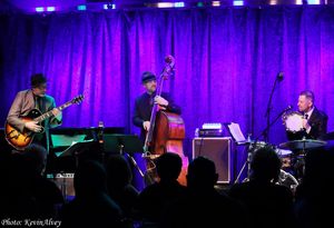 The Daniel Glass Trio: 
Sean Harkness, Michael O'Brien, Daniel Glass Photo