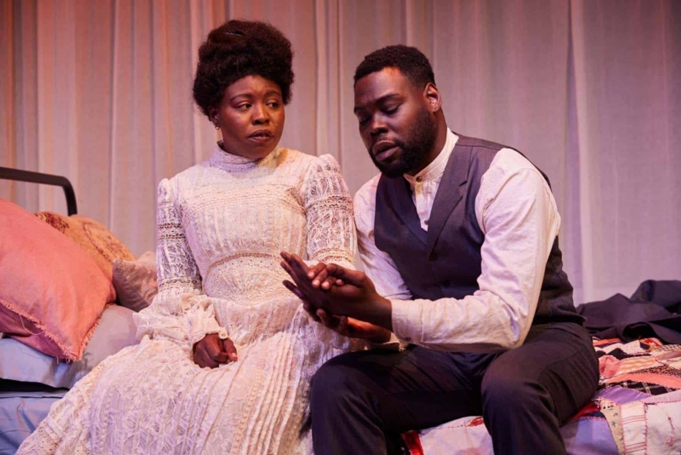 Review: Love, Loss, And Lace - INTIMATE APPAREL at North Coast Repertory Theatre  Image