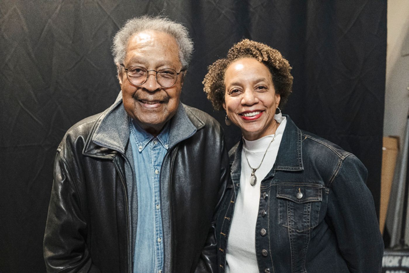 Photos: Dr. Clarence B. Jones Visits PURLIE VICTORIOUS  Image