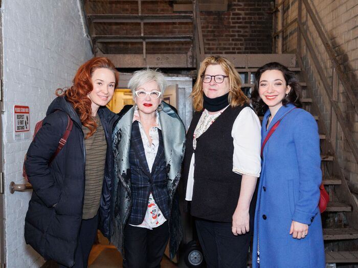 Photos: Cyndi Lauper and Theresa Rebeck Visit HARMONY on Broadway  Image