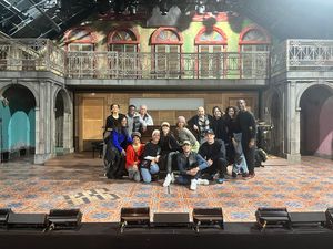 Ana Villafane with the cast of Buena Vista Social Club @ BroadwayWorld Ana Villafane with the cast of Buena Vista Social Club Photo