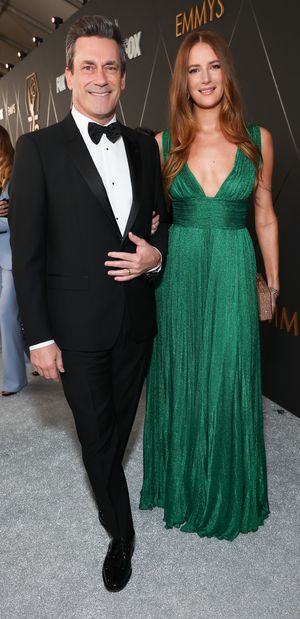 Jon Hamm and Anna Osceola Photo