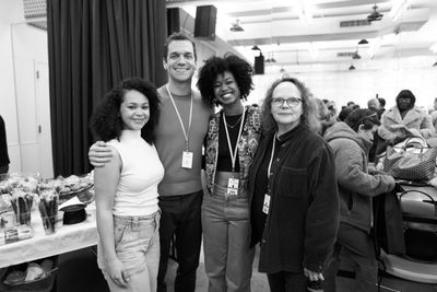 Jordan Tyson, Ryan Vasquez, Joy Woods, and Maryann Plunkett Photo