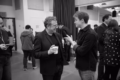 Michael Greif and John Cardoza Photo