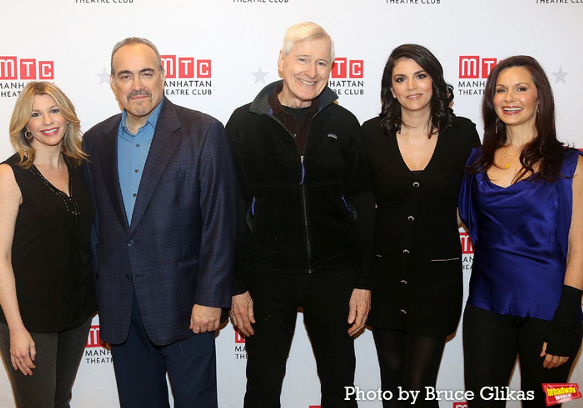 Andrea Syglowski, David Zayas, Playwright/Director John Patrick Shanley, Cecily Strong and Florencia Lozano at 