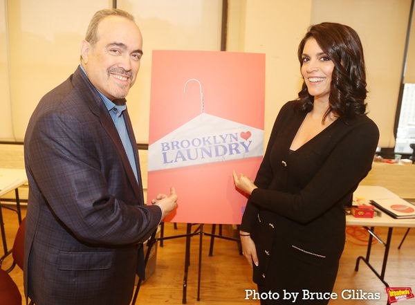 David Zayas and Cecily Strong Photo