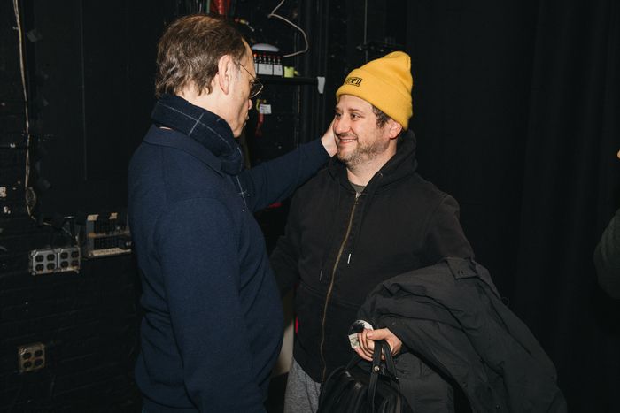 Photos: David Hyde Pierce Visits SPAMALOT on Broadway — photo 2 of 6