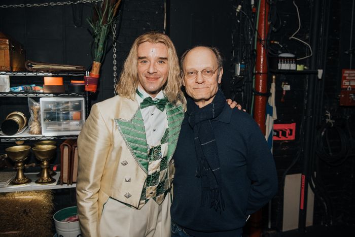 Photos: David Hyde Pierce Visits SPAMALOT on Broadway — photo 6 of 6