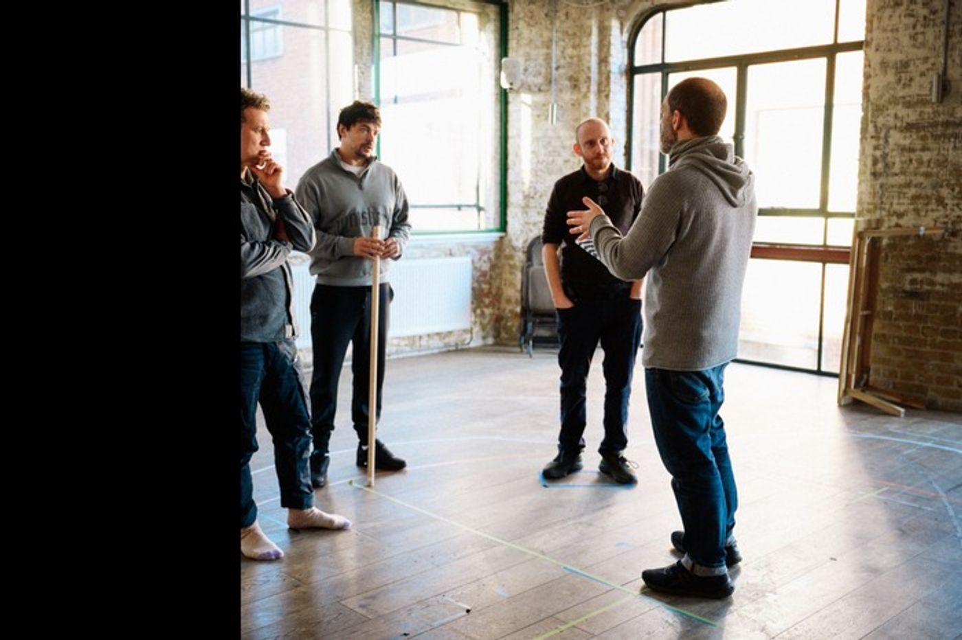 Photos: Inside Rehearsal For WHEN YOU PASS OVER MY TOMB at the Arcola Theatre  Image