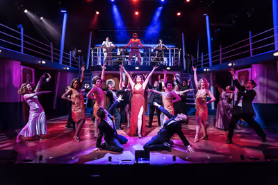 Meghan Murphy and the Cast of ANYTHING GOES Photo