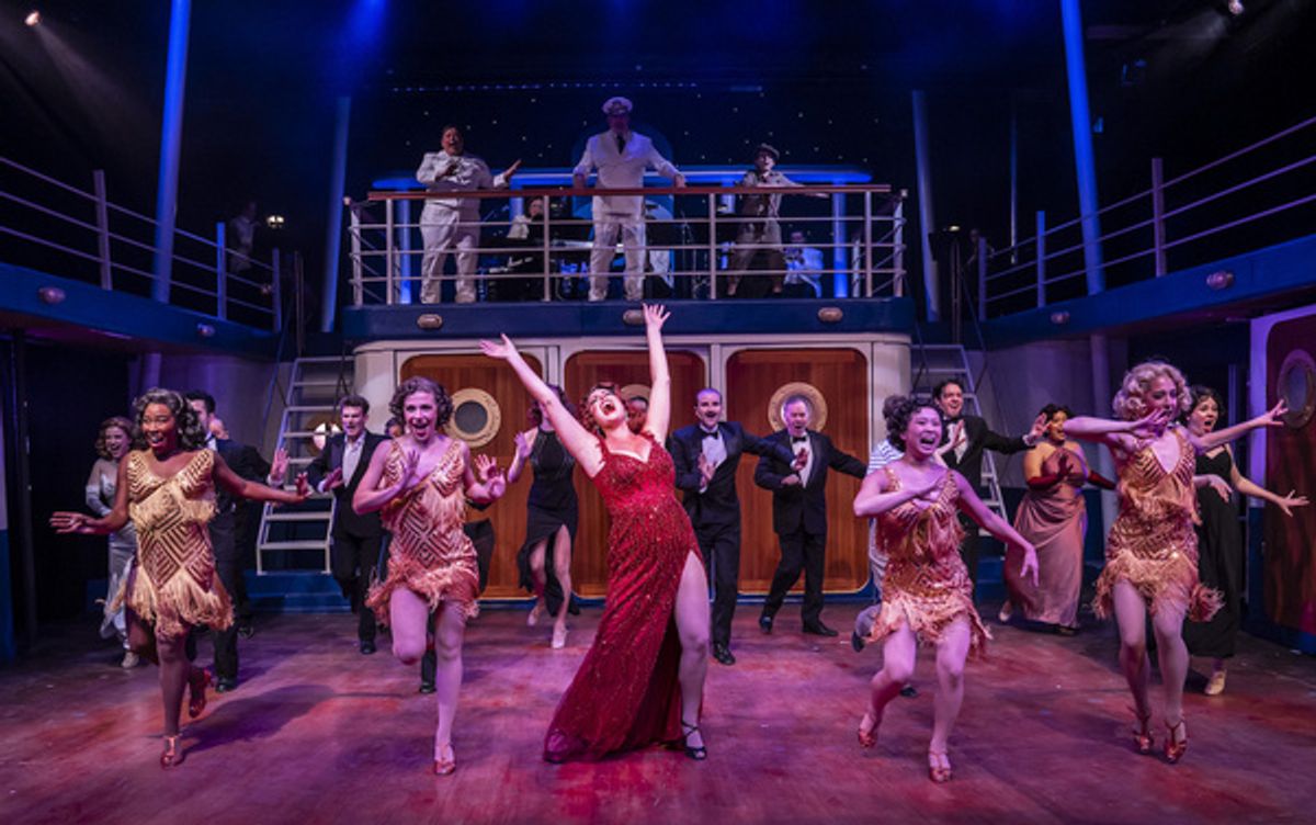 Meghan Murphy and the cast in ANYTHING GOES  at 