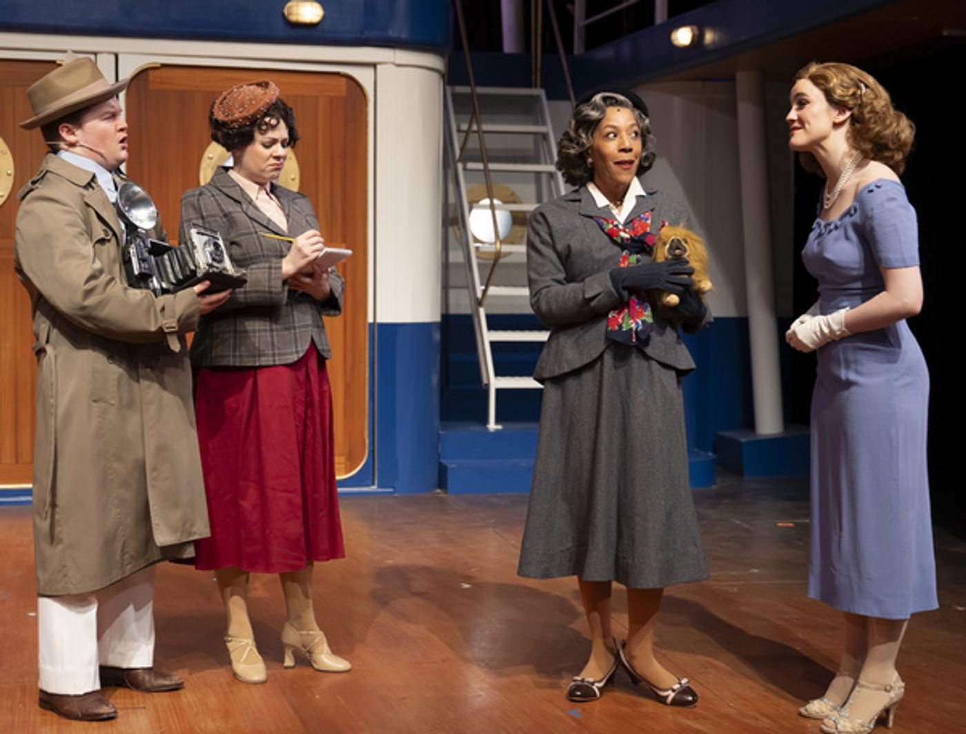 Photos: Chicago's Porchlight Music Theatre's ANYTHING GOES, Now Playing Through February 25  Image