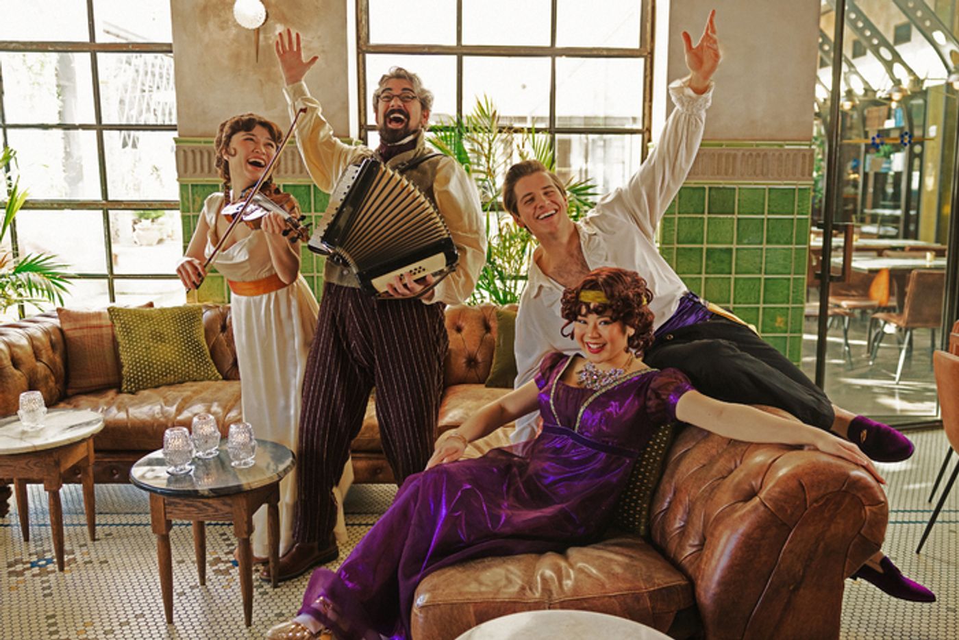 Photos: First Look At the Cast of NATASHA, PIERRE & THE GREAT COMET OF 1812 At ZACH Theatre  Image