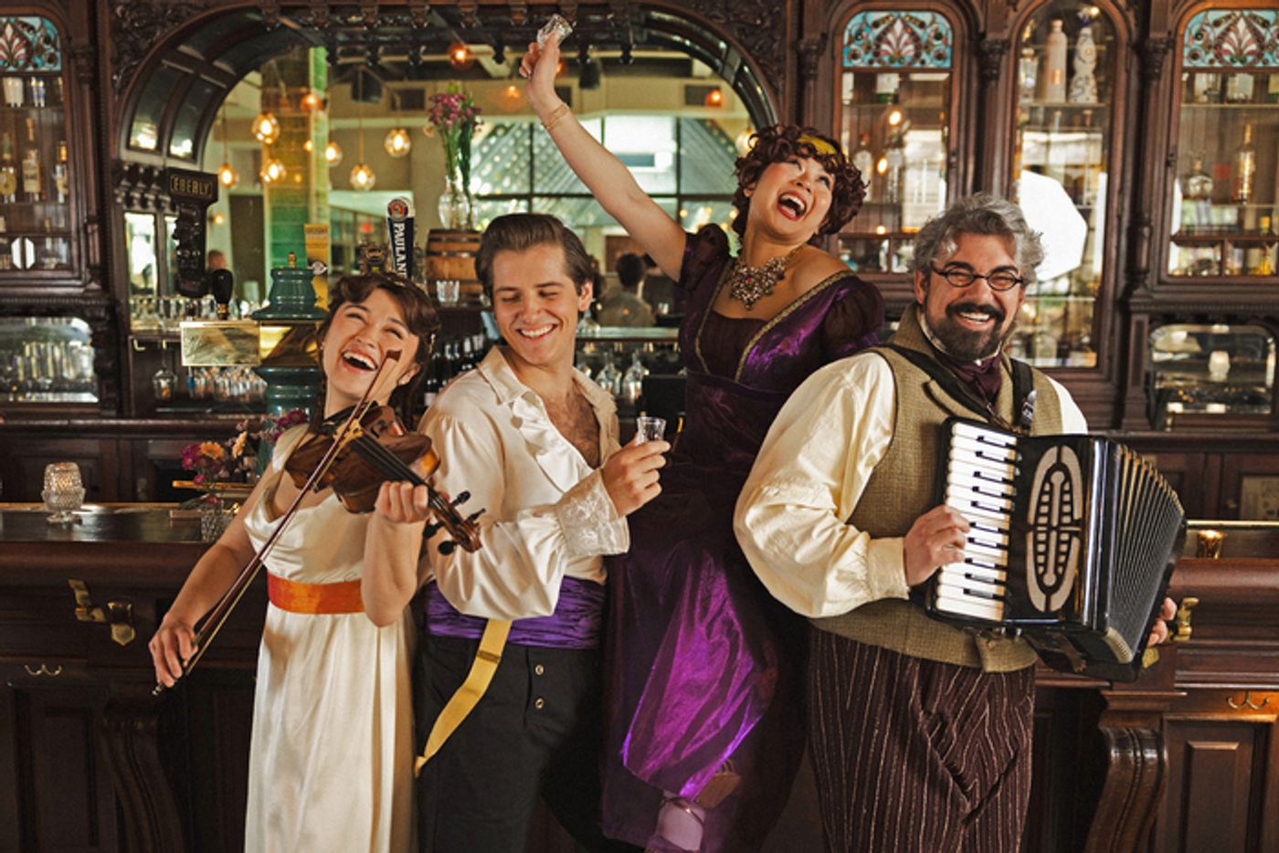 Photos: First Look At the Cast of NATASHA, PIERRE & THE GREAT COMET OF 1812 At ZACH Theatre  Image