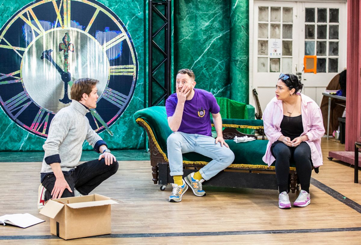 Michael Dylan, Amy Revelle at Photos: Original Theatre Presents A Winter/Spring 2024 Tour of Steven Canny and John Nicholson's THE TIME MACHINE