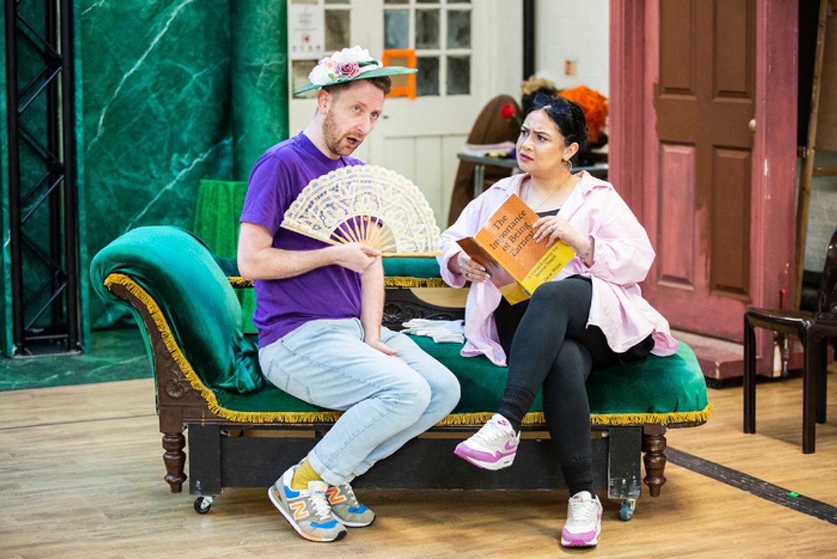 Michael Dylan, Amy Revelle at Photos: Original Theatre Presents A Winter/Spring 2024 Tour of Steven Canny and John Nicholson's THE TIME MACHINE