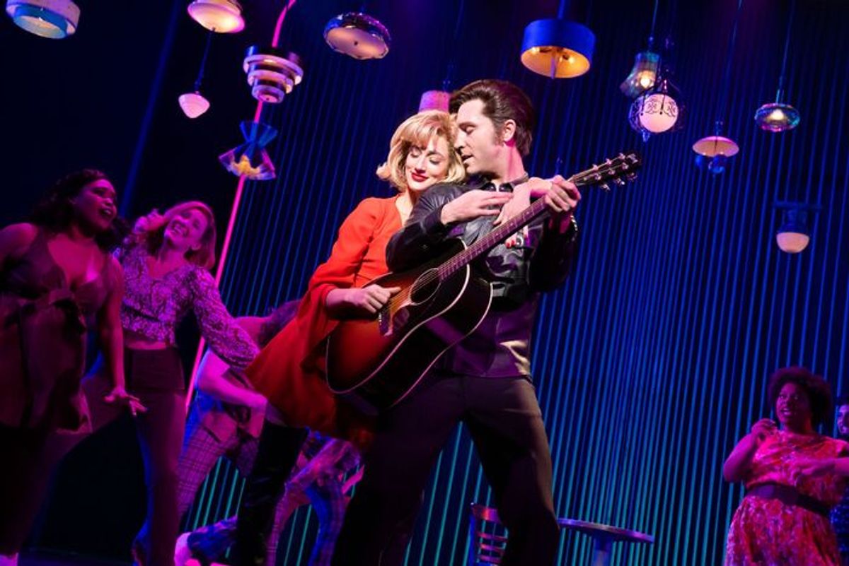 Amber Ardolino and Nick Fradiani at 